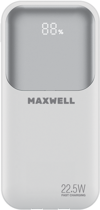 پاوربانک 22.5W مدل PowerMax با ظرفیت 10000 میلی آمپر