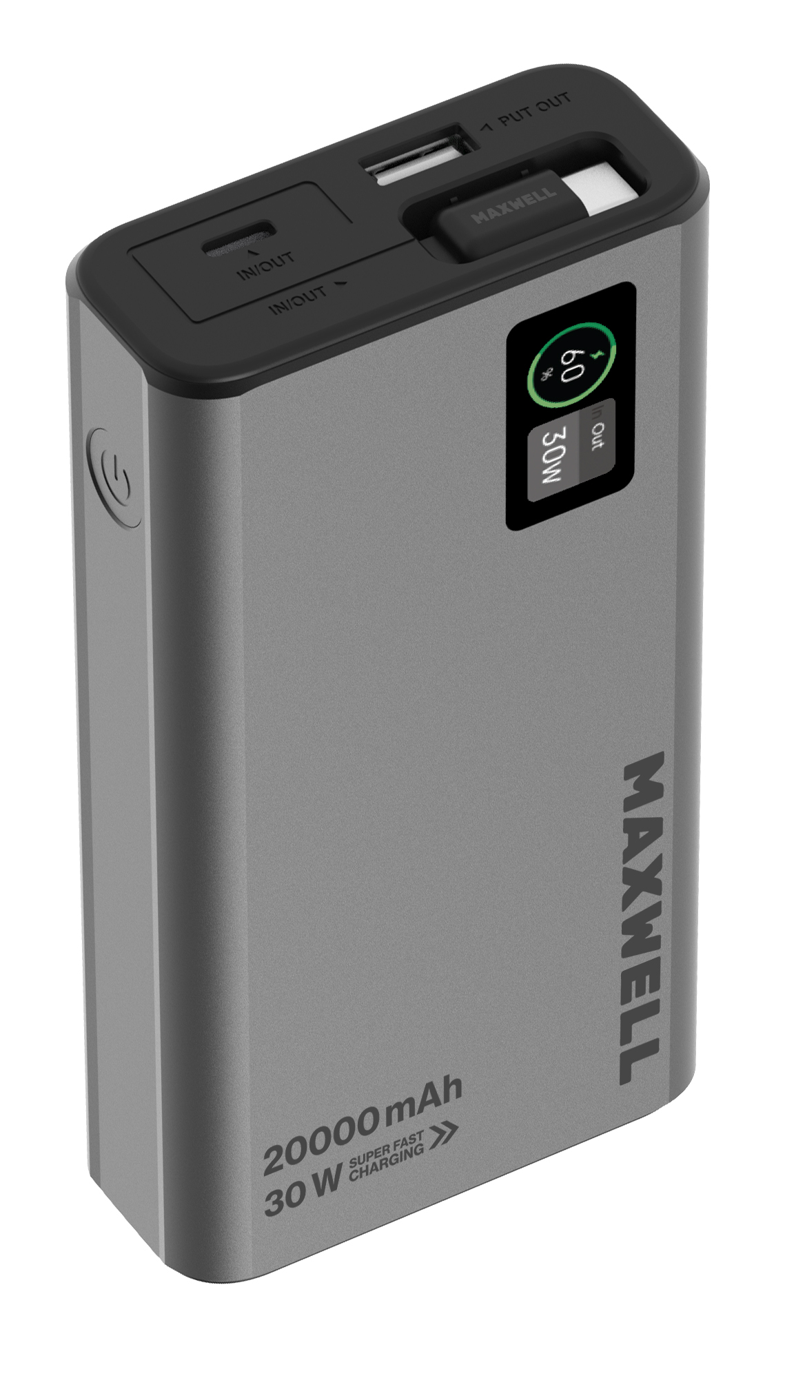 پاوربانک 30W مدل Energix با ظرفیت 20000 میلی آمپر
