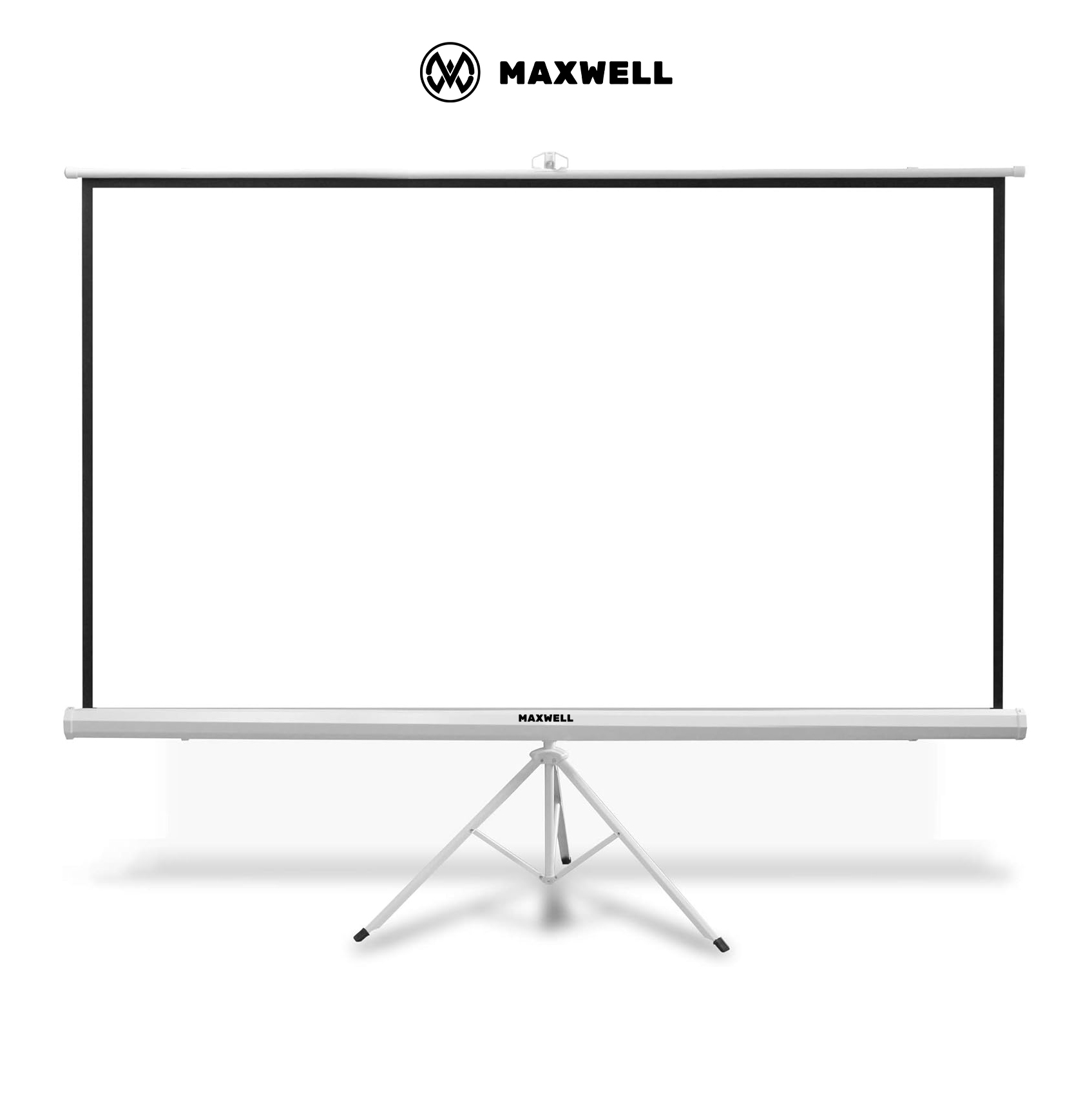 پرده پروژکتور سه پایه دار مدل Tripod Screen سایز 180x180