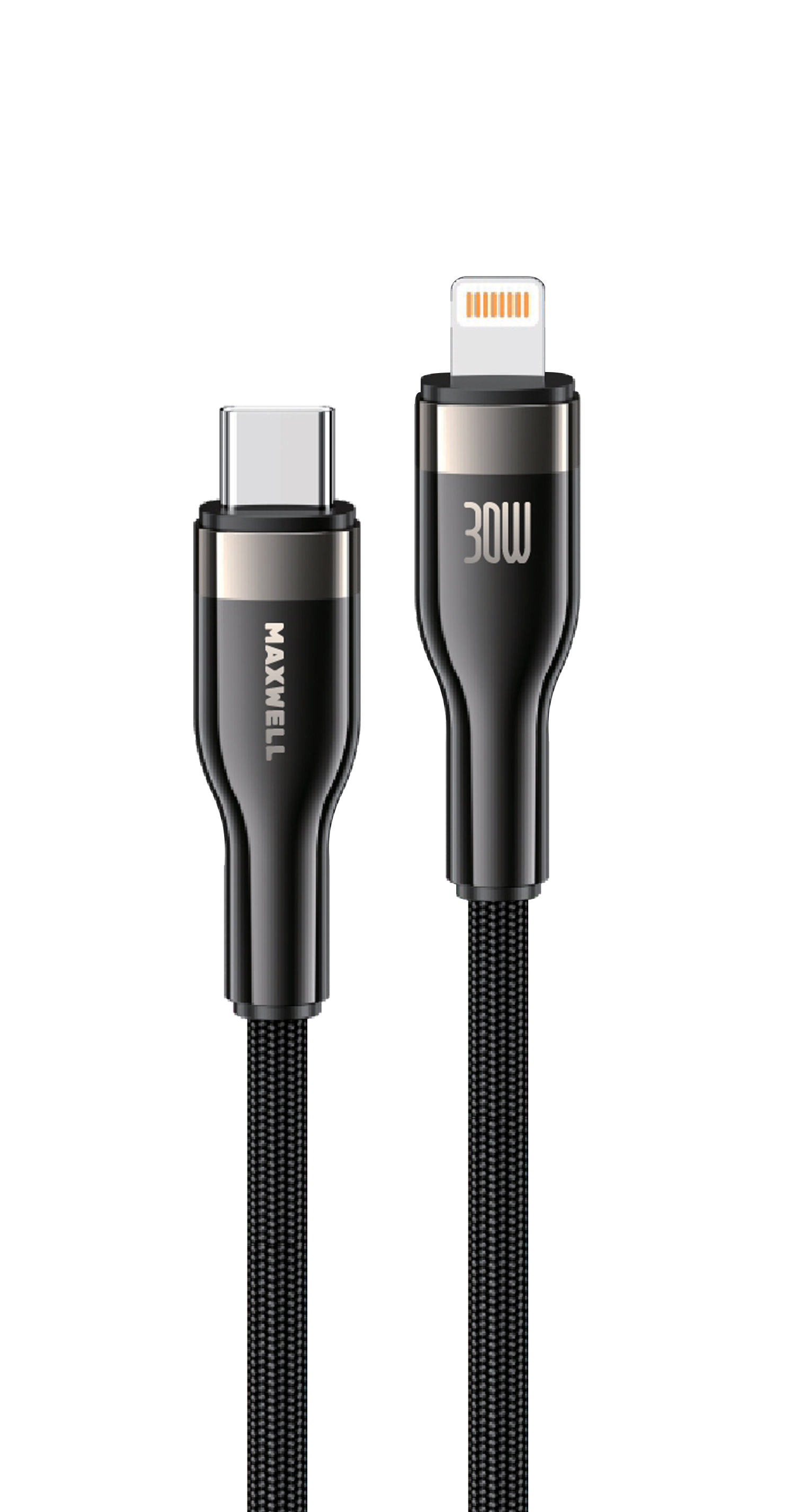 کابل شارژ 30 وات USB-C به Lightning مدل TURBO LINE طول 1.2 متر