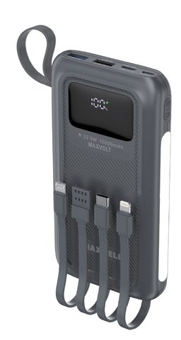 پاوربانک 22.5W مدل Maxvolt با ظرفیت 10000 میلی آمپر