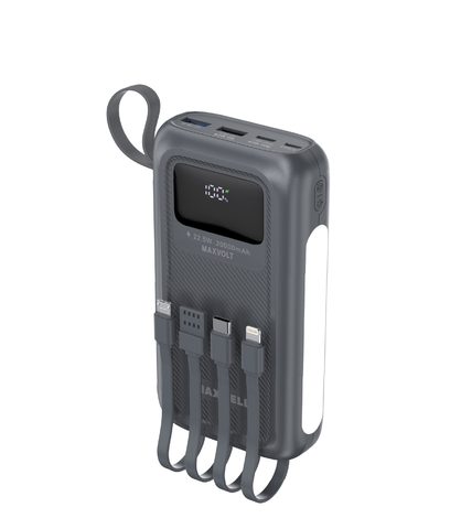 پاوربانک 22.5W مدل Maxvolt با ظرفیت 20000 میلی آمپر