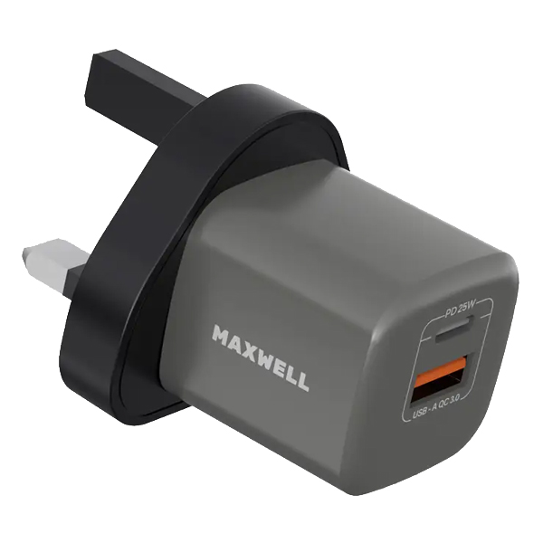 شارژر دیواری 25وات مکسول مدل CHARGEMAX MAXWLL
