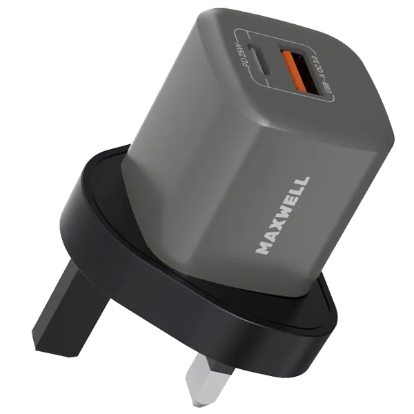 شارژر دیواری 25وات مکسول مدل CHARGEMAX MAXWLL