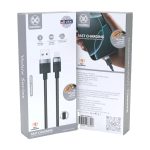 کابل و تبدیل 30 واتی مکسول USB به Lightning طول (1متر) مدل VOLTIX C.IP 1M