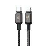کابل تبدیل 30 واتی USB-C به لایتنینگ مکسول با طول ۱ متر Maxell USB-C to Lightning 30W