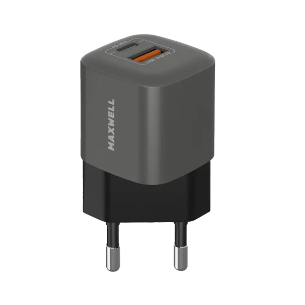 شارژر دیواری 25وات مکسول مدل CHARGEMAX همراه کابل USB-C