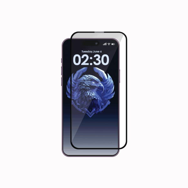 گلس و محافظ صفحه نمایش آیفون SUPER HARDY 14 PRO MAX