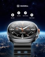 خرید ساعت هوشمند تیتان Titan Sport Modes با نمایشگر AMOLED، بیش از 100 حالت ورزشی، پایش ضربان قلب، SpO₂، خواب و اعلان‌های هوشمند – مناسب برای ورزشکاران و استفاده روزمره.