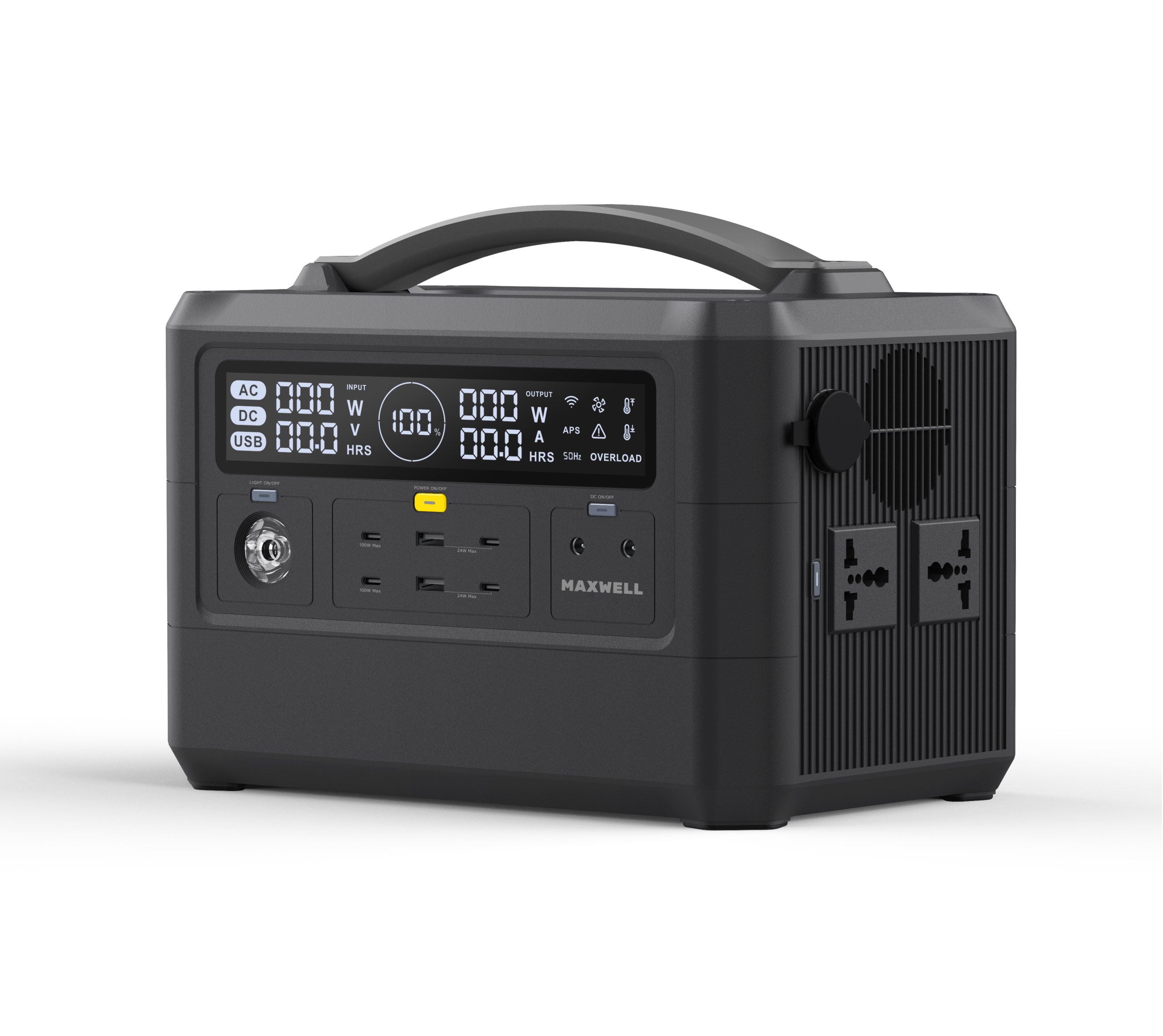 Maxwell Power Station - CE307P 600W - pic پاور استیشن 600 وات 180000 میلیآمپر