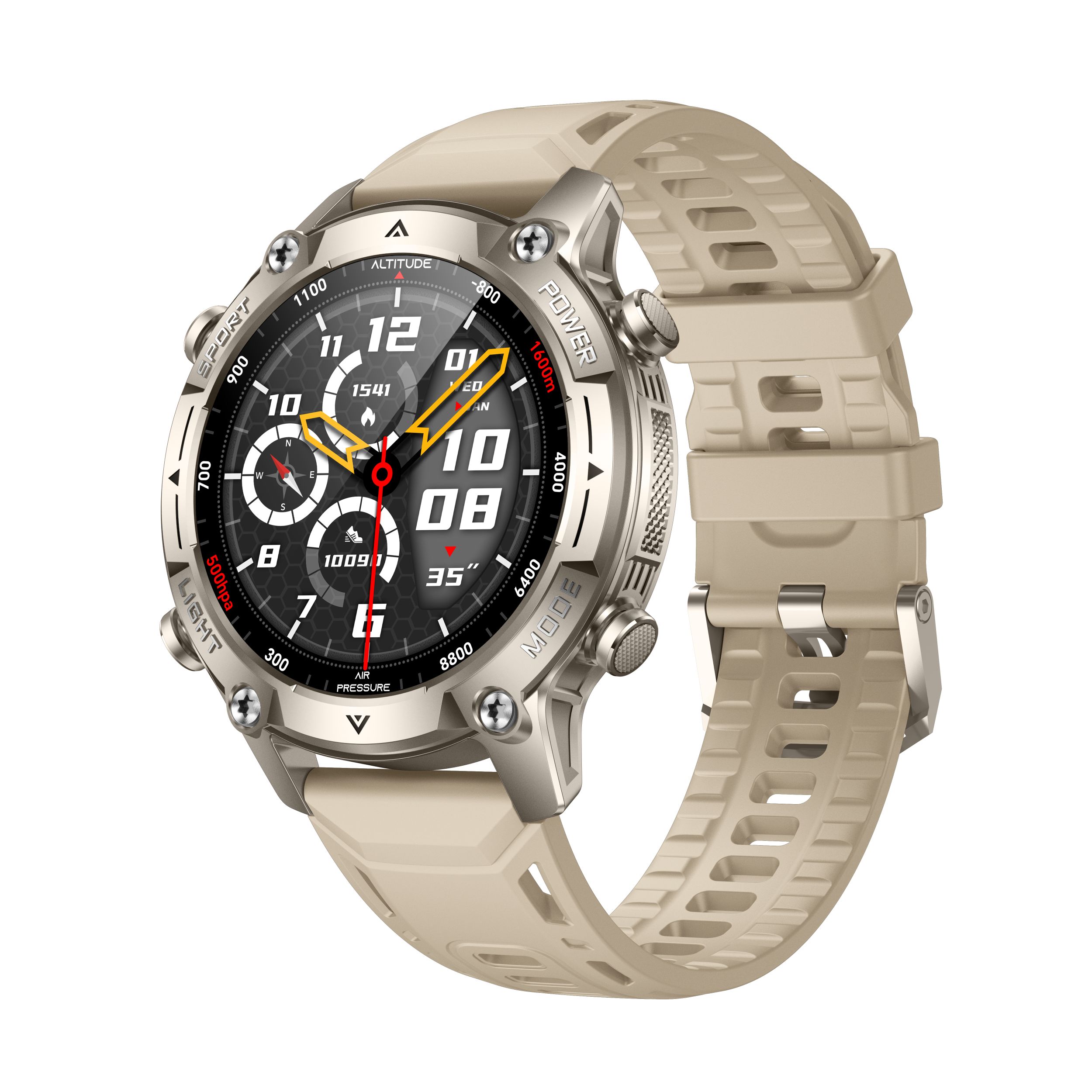 maxwell kinetic smartwatch - beige-pic3 ساعت هوشمند Maxwell Kinetic